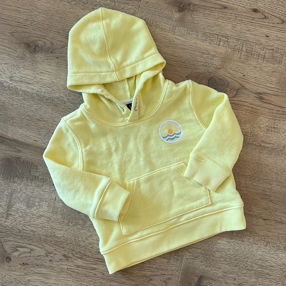 12-18M Boys Janie & Jack Yellow Summer Hoodie